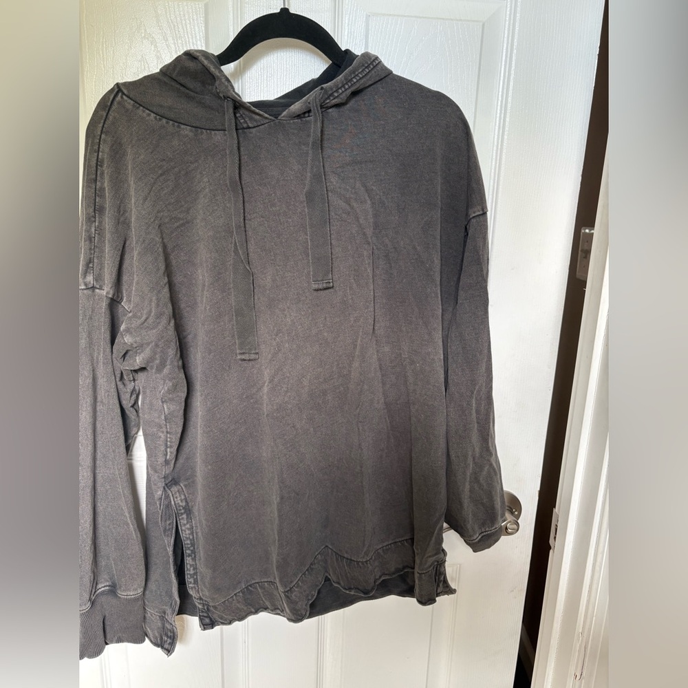 Black Hooded Sweatshirt